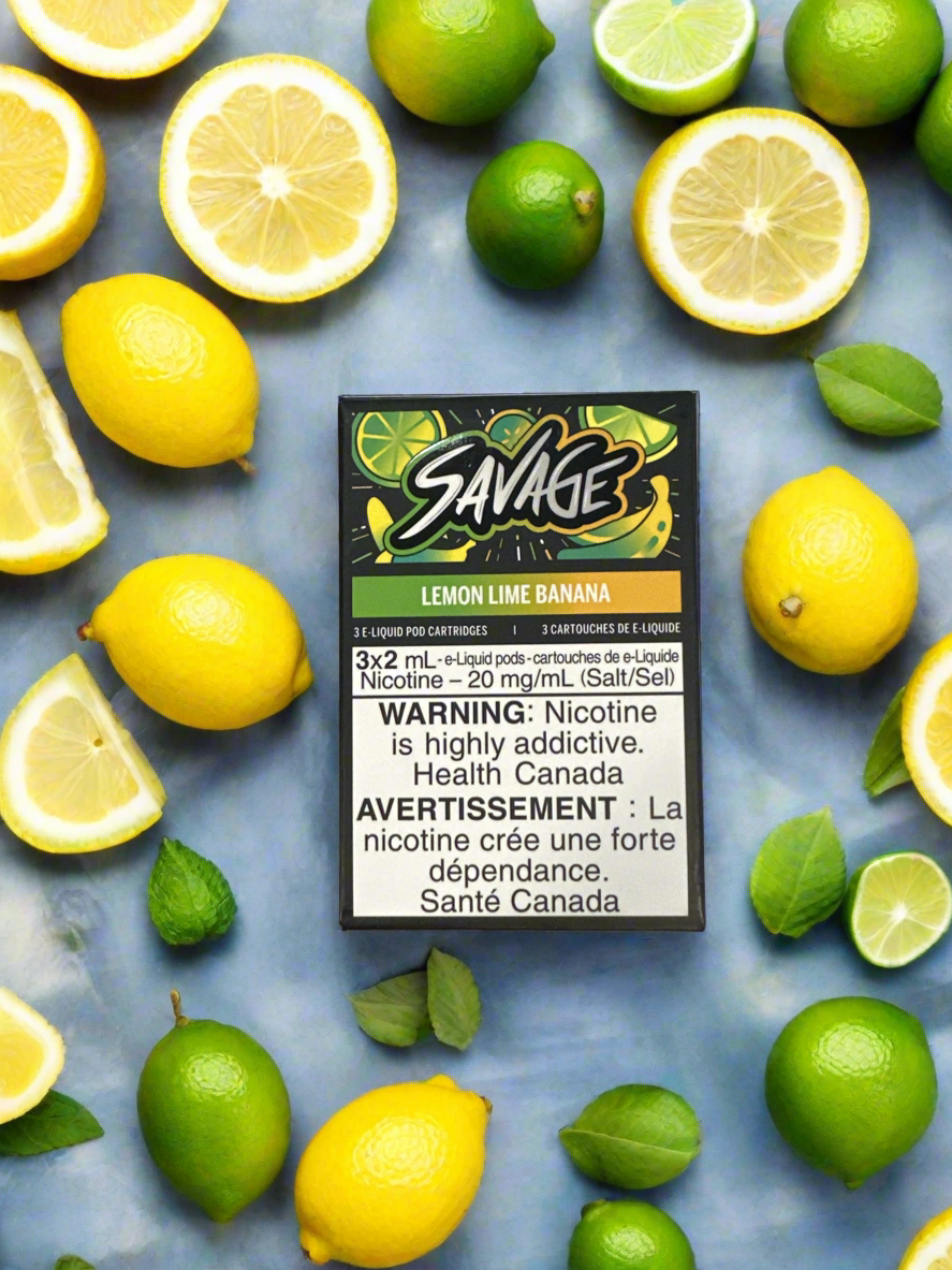 Savage Pods- Lemon Lime Banana