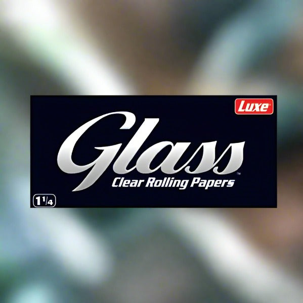 Glass Clear Rolling Papers 1 1/4 inch