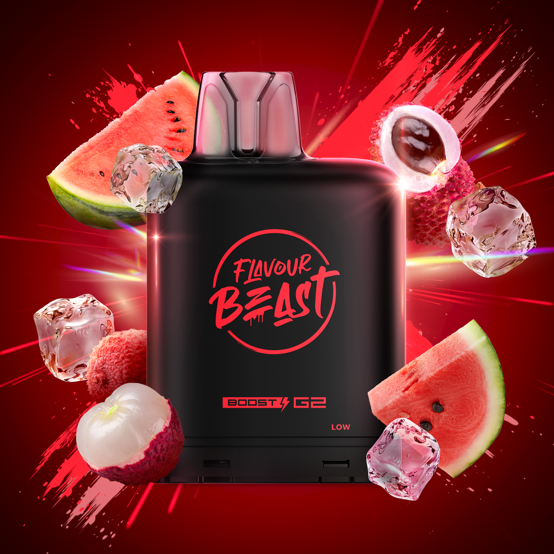 Level X BOOST &amp; BOOST G2 Flavour Beast Pod 15-25k (BATTERY NOT INCLUDED)