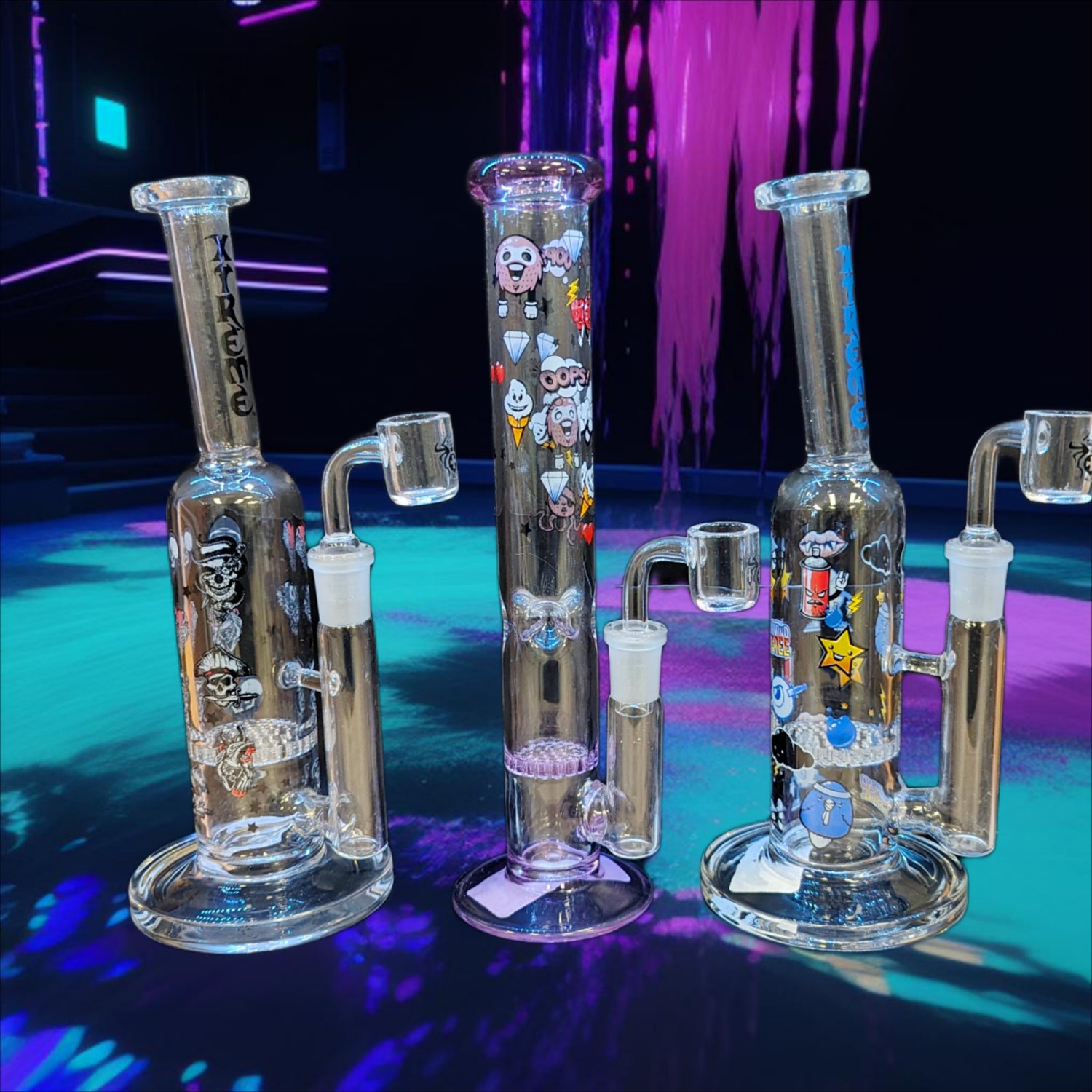 Xtreme Honeycomb Dab Rigs