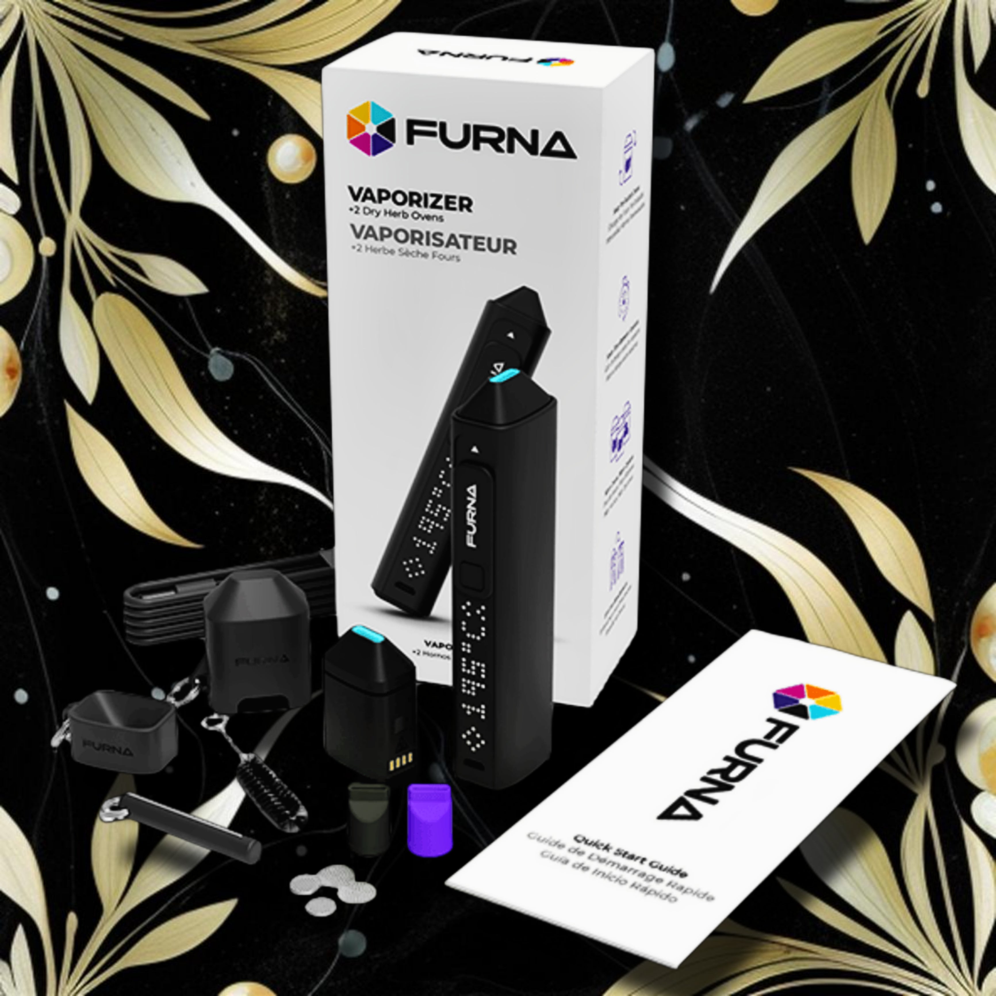 Furna Vaporizer Complete Kit with 2 Dry Herb Ovens