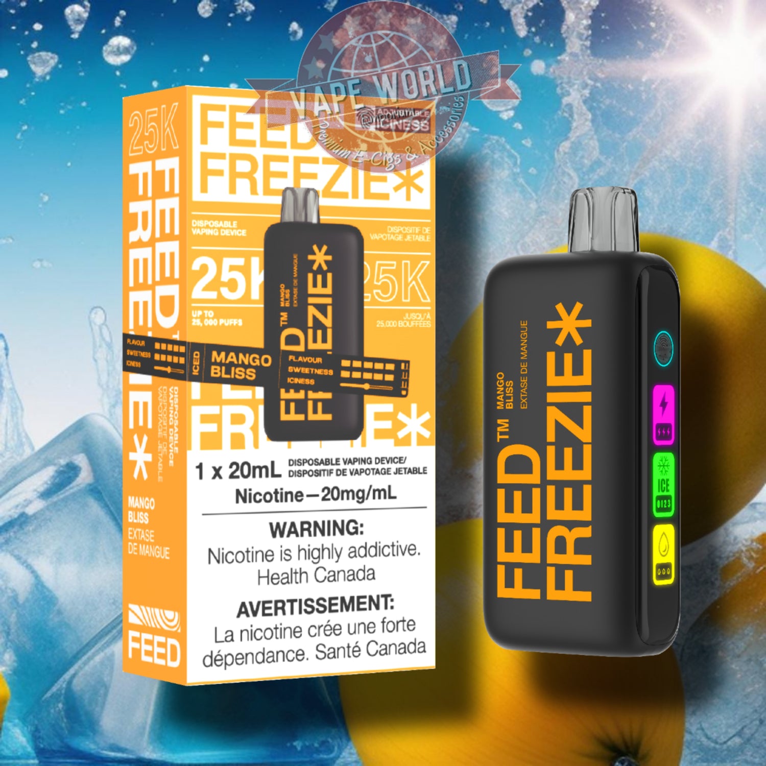 FEED Freezie 25k Puffs Disposable Vape