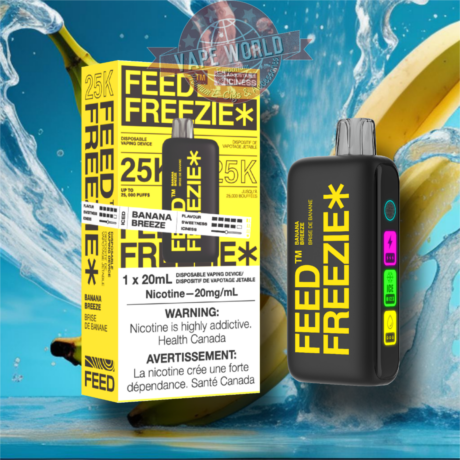 FEED Freezie 25k Puffs Disposable Vape