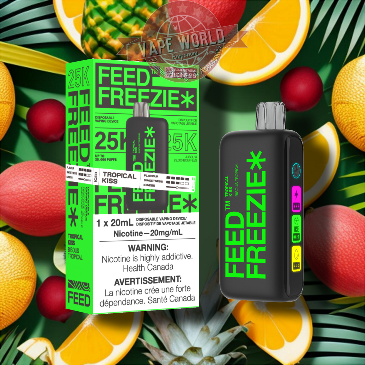 FEED Freezie 25k Puffs Disposable Vape