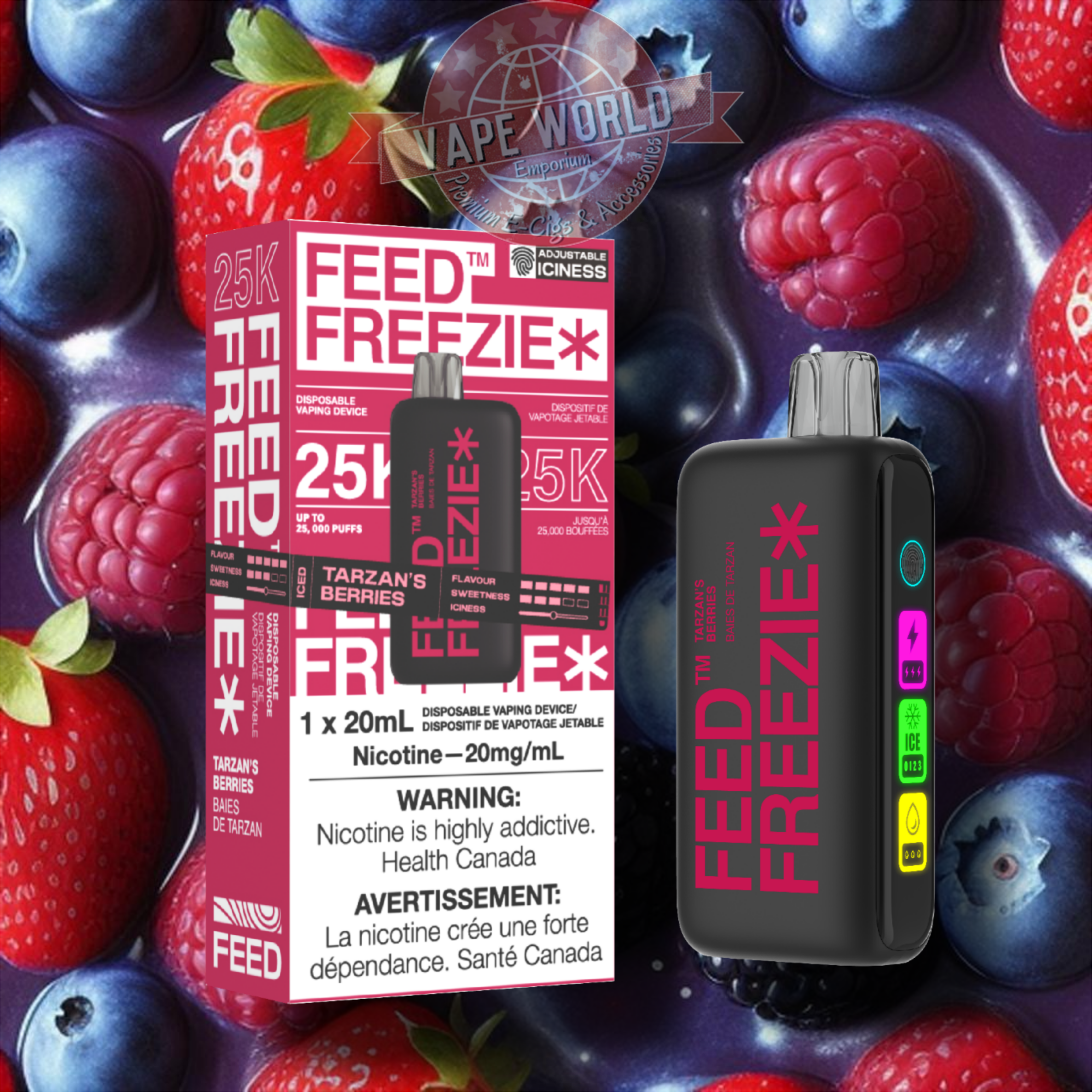 FEED Freezie 25k Puffs Disposable Vape