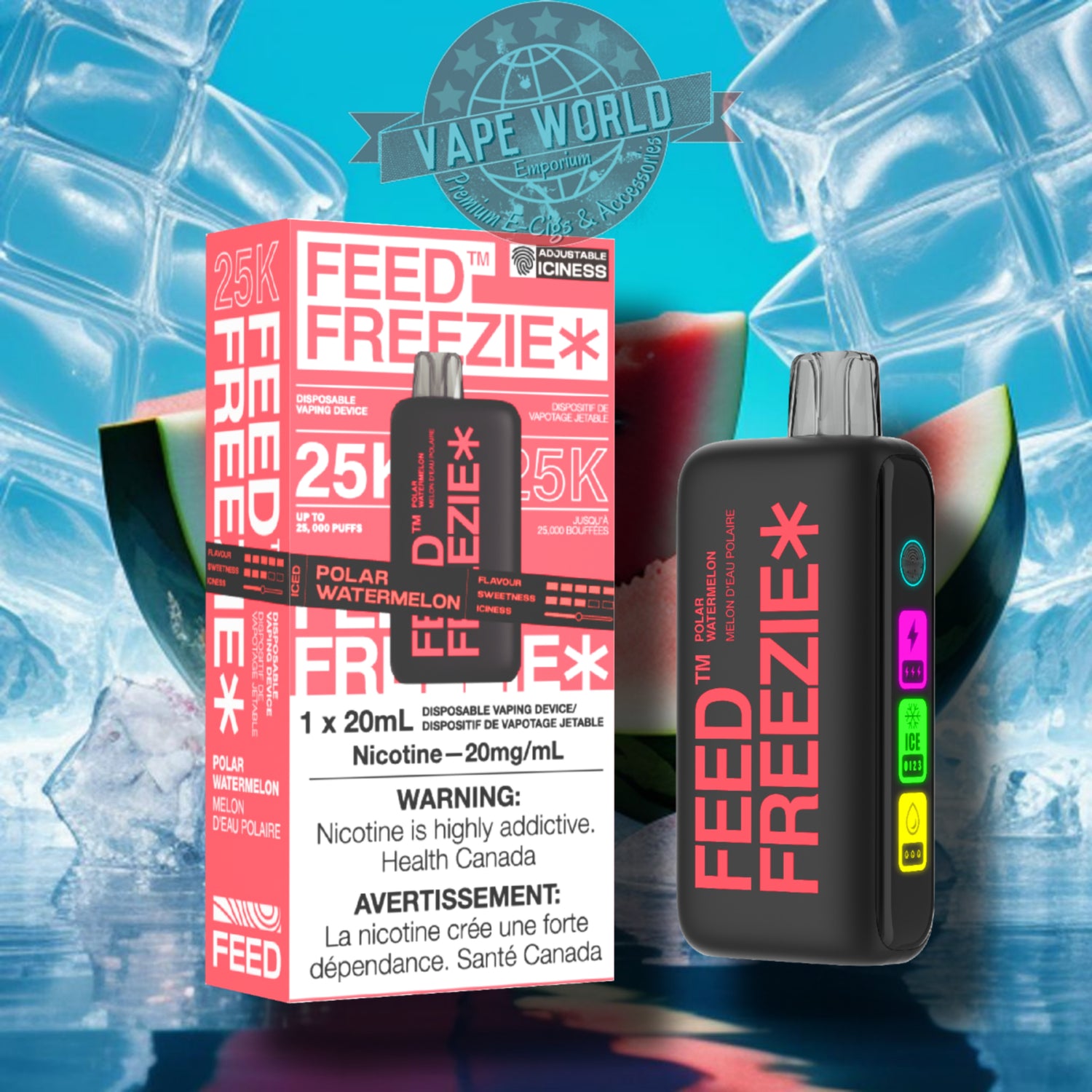 FEED Freezie 25k Puffs Disposable Vape