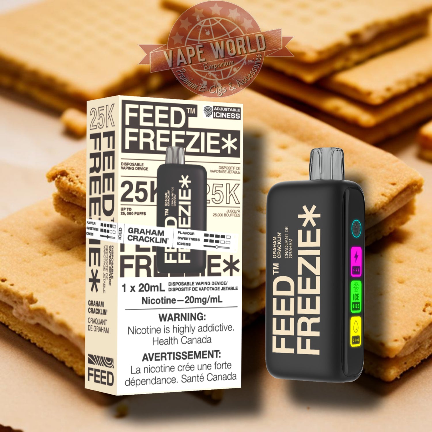 FEED Freezie 25k Puffs Disposable Vape