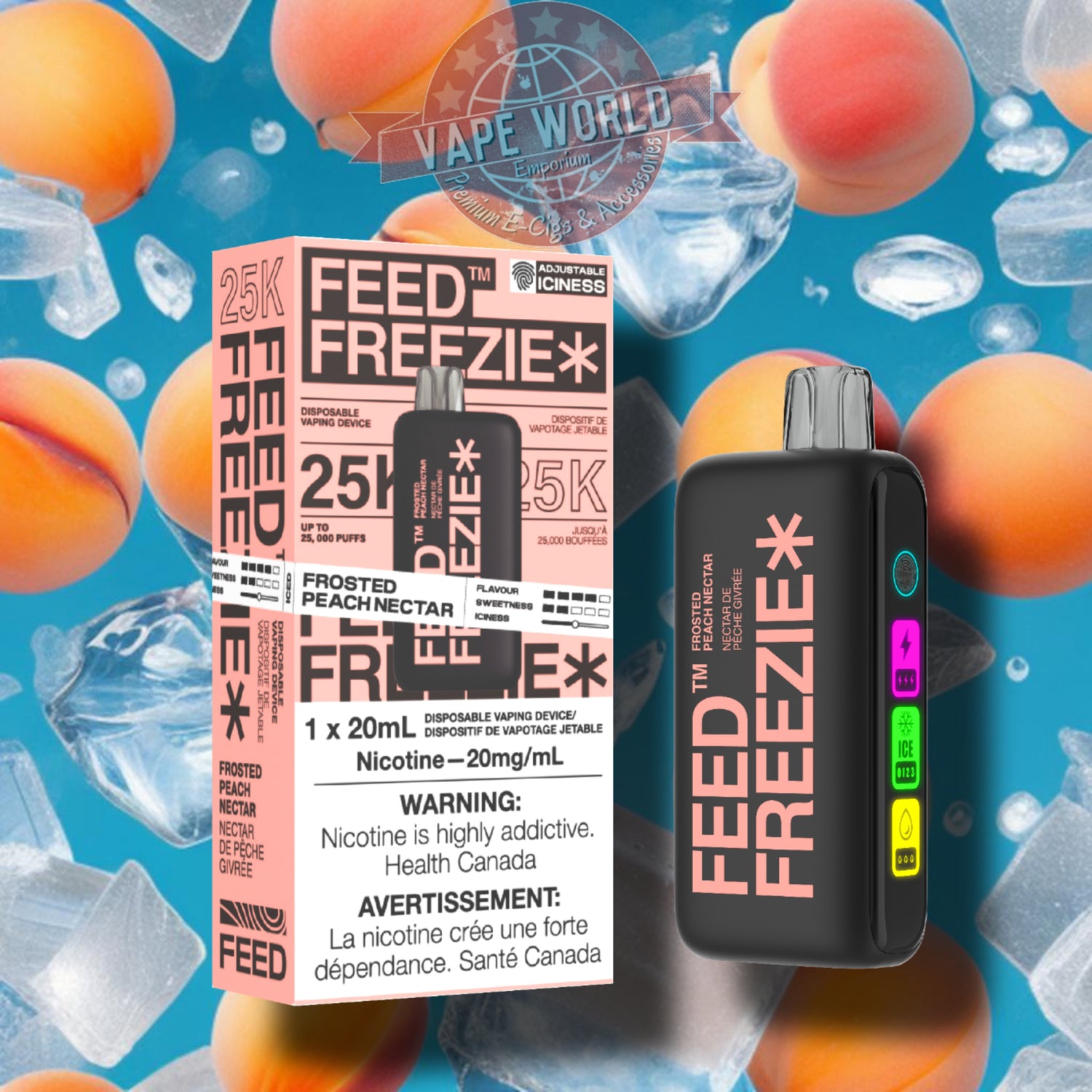 FEED Freezie 25k Puffs Disposable Vape