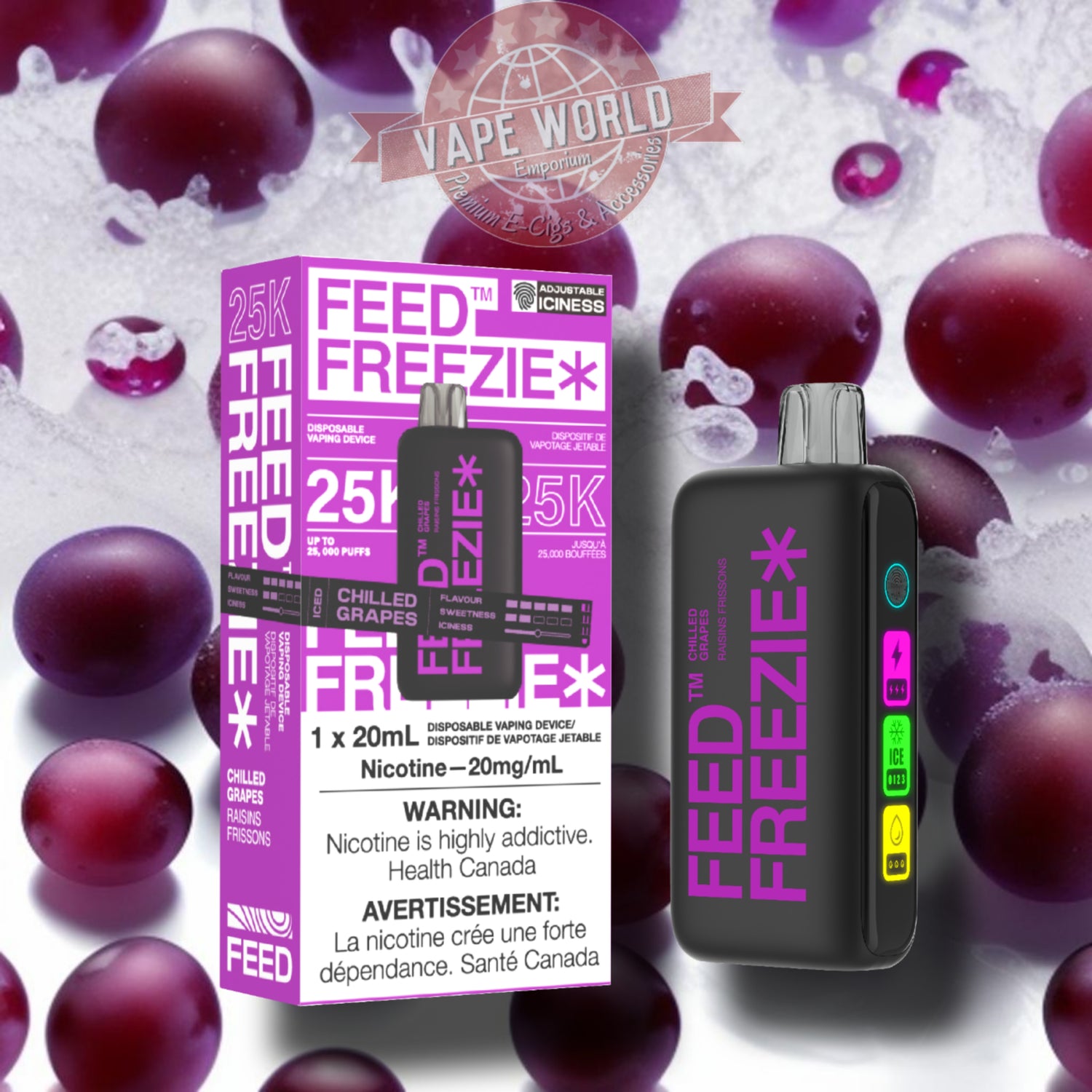 FEED Freezie 25k Puffs Disposable Vape