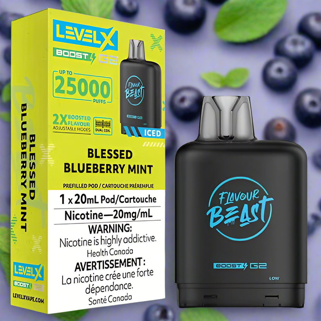 Level X BOOST &amp; BOOST G2 Flavour Beast Pod 15-25k (BATTERY NOT INCLUDED)