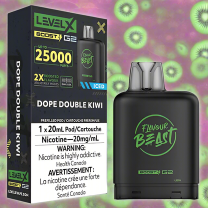 Level X BOOST &amp; BOOST G2 Flavour Beast Pod 15-25k (BATTERY NOT INCLUDED)