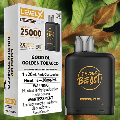 Level X BOOST &amp; BOOST G2 Flavour Beast Pod 15-25k (BATTERY NOT INCLUDED)