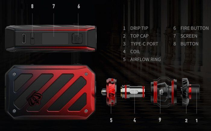 Uwell Crown 5 Kit - CRC