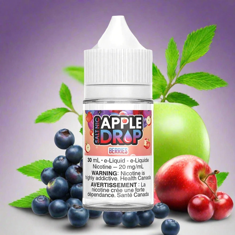 Apple Drop Salt E-liquid 30mL